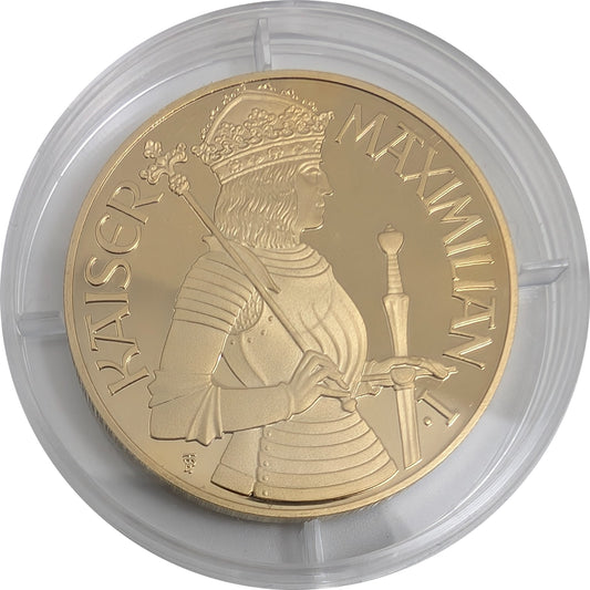 Kaiser Maximilian - Millennium Serie, Silber vergoldet