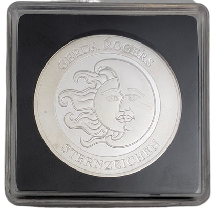 Sternzeichen Schütze - Gerda Rogers, teilvergoldet, teilkoloriert