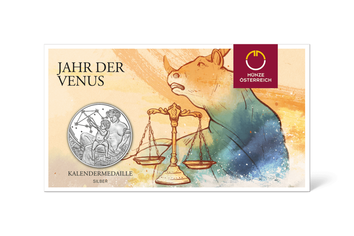 Jahr der Venus, Kalendermedaille