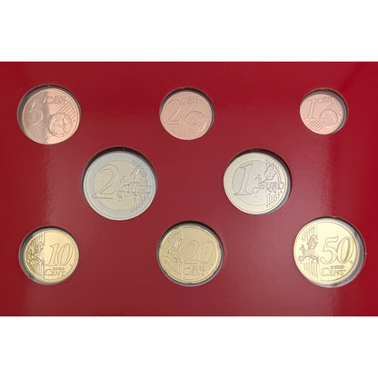 KMS Kursmünzensatz 1 Ct - 2 €