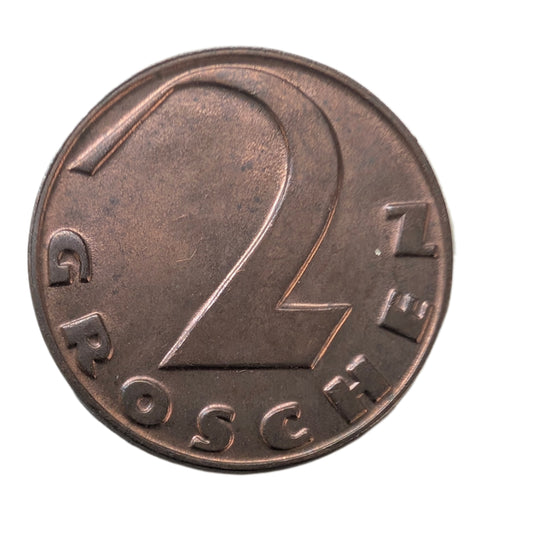 1. Republik, Umlaufmünze, 2 Groschen