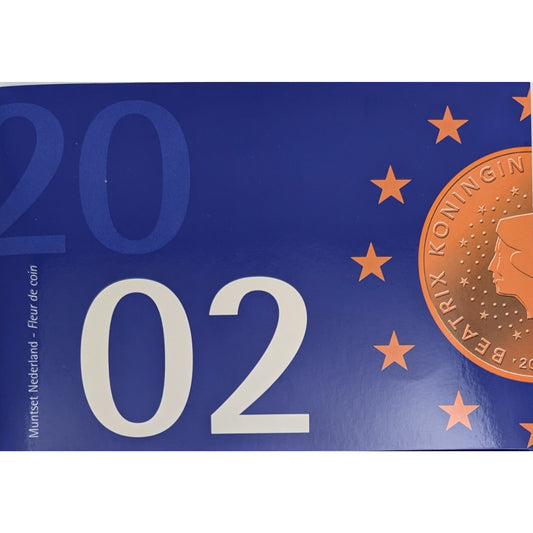 KMS Kursmünzensatz 1 Cent - 2 Euro, Königin Beatrix, Blister