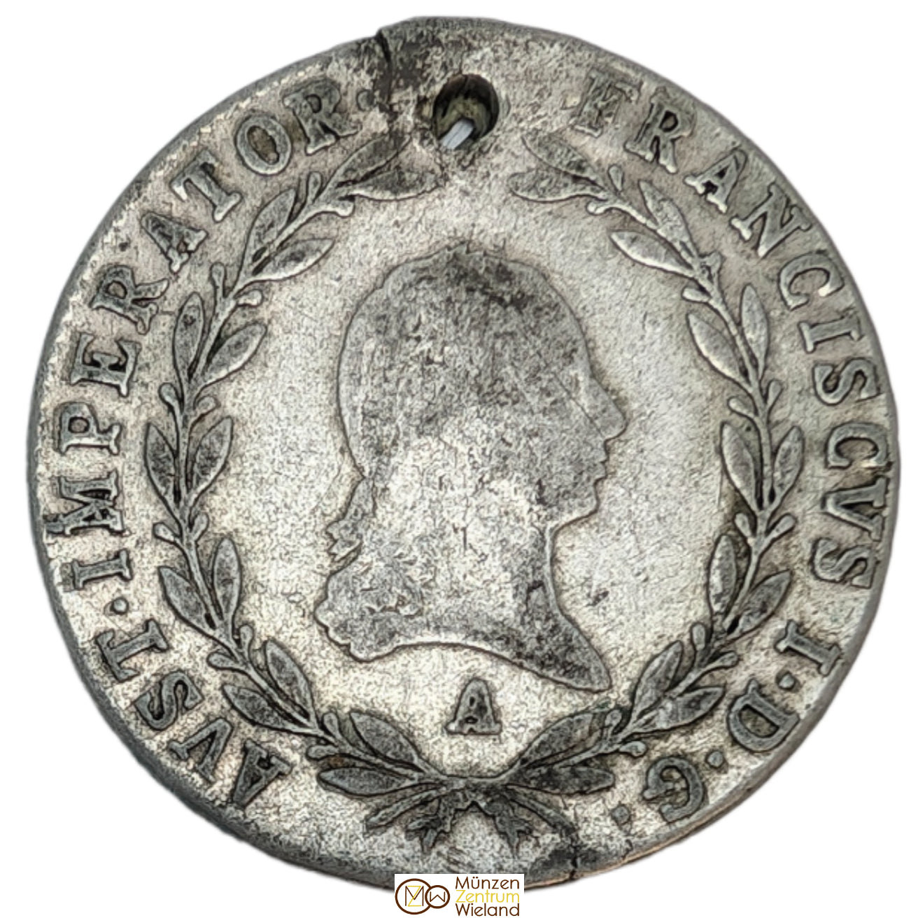 Franz II./I., Wien, gelocht