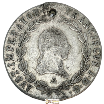 Franz II./I., Wien, gelocht