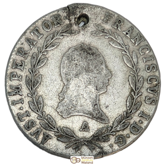Franz II./I., Wien, gelocht