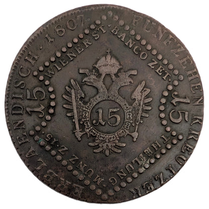 Franz II./I., Kremnitz, kl. Randfehler oder kl. Broschierspur