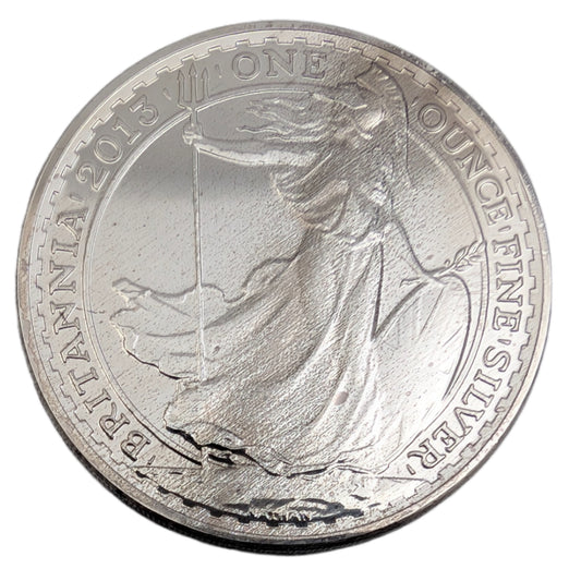 Britannia, Bullion (fleckig siehe Foto)