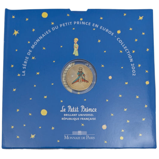 KMS Kursmünzensatz 1 ct - 2 € + Medaille "Der kleine Prinz" farbig