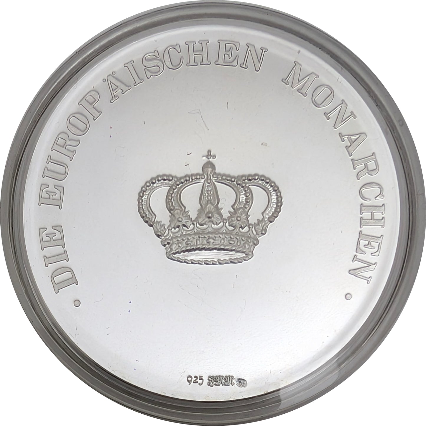 Europäische Monarchinnen und Monarchen, 10 Silbermedaille