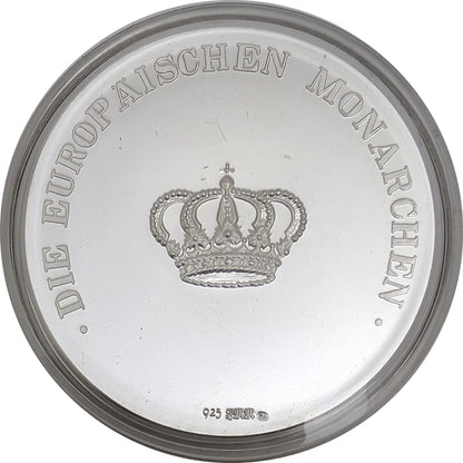 Europäische Monarchinnen und Monarchen, 10 Silbermedaille