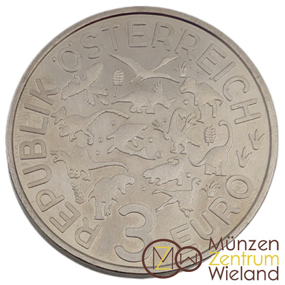10/12 Microraptor Gui (der kleinste Saurier), farbig, leuchtet im Dunkeln