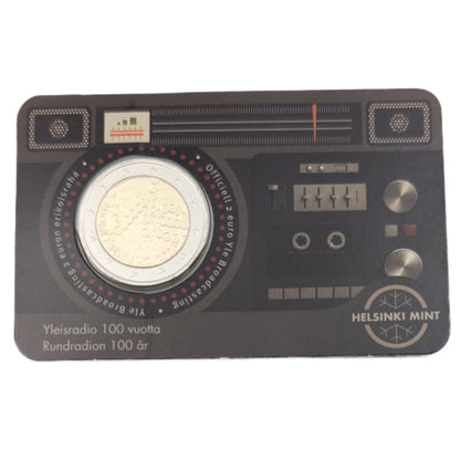100 Years Broadcasting Company, Coincard, Sprache (Finnisch/Englisch) nach Verfügbarkeit