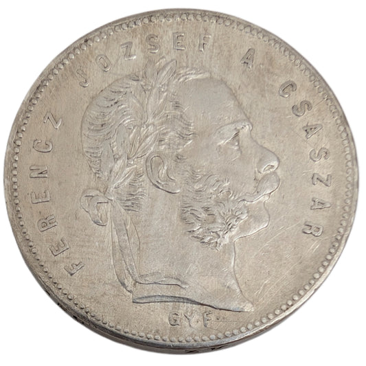 Franz Josef I., Habsburg, Karlsburg/Gyulafehérvár, Österreich-Ungarn, Gulden/Forint