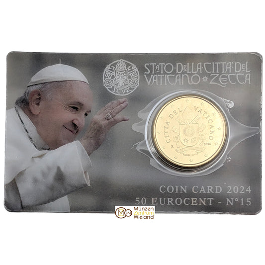 Papst Franziskus Pontifikat Coincard #15