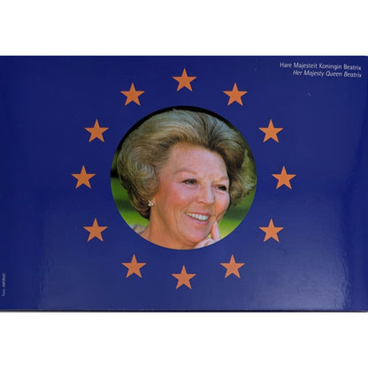 KMS Kursmünzensatz 1 Cent - 2 Euro, Königin Beatrix, Blister