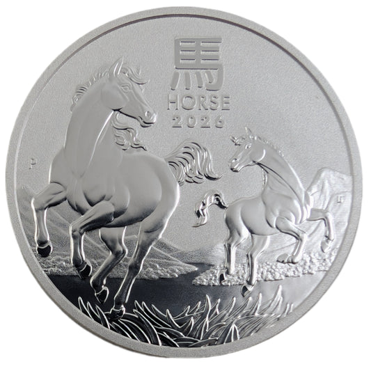 Jahr des Pferdes / Year of the horse, Lunar III, Bullion, Perth