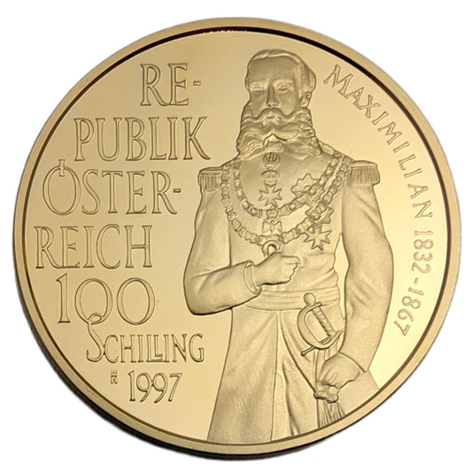 Maximilian 1832-1867 / Schloss Miramar, Segelschiff SMS Novara