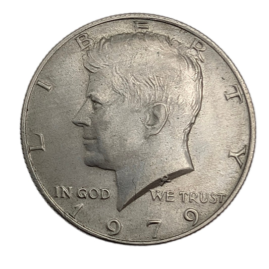 J. F. Kennedy Half Dollar, ohne MintMark