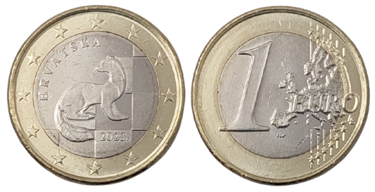 Kursmünze - Marder, Ø 23,25 mm