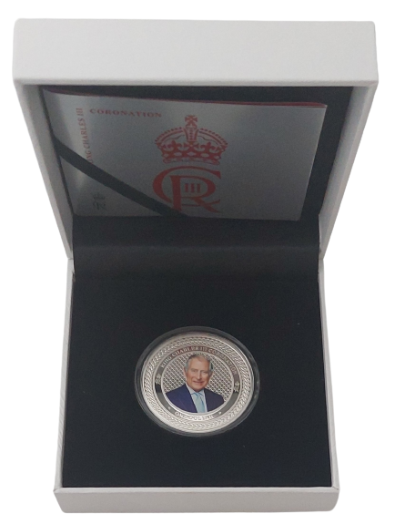 Krönung König Charles III., farbig