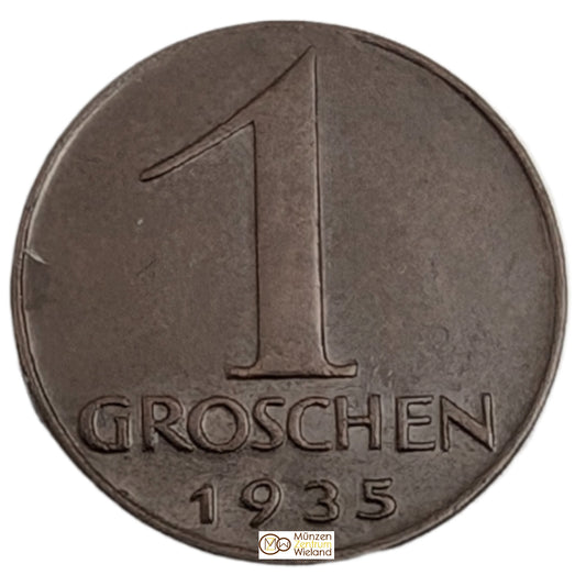 1. Republik, Umlaufmünze, 1 Groschen