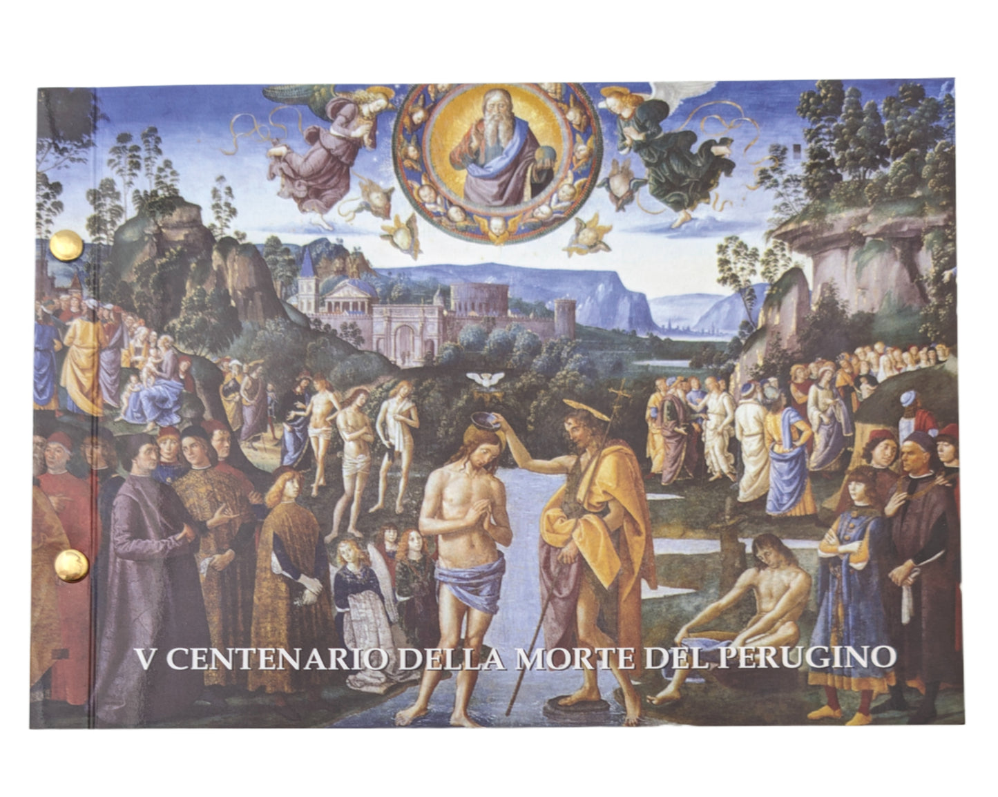 Numisbrief 2 Euro + 46 Cent Briefmarke, 500. Todestag Perugino