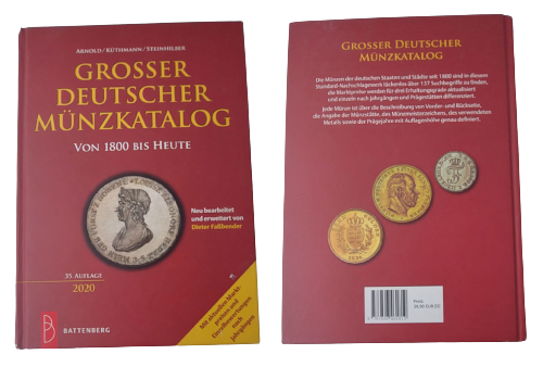Grosser Deutscher Münzkatalog 1800 bis heute, 35. Auflage 2020, Gebunden/Hardcover