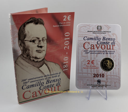 200 Geb. Camillo Benso von Cavour im Blister