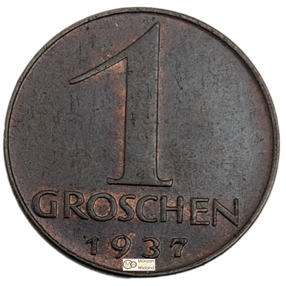 1. Republik, Umlaufmünze, 1 Groschen