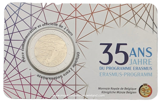 35 Jahre Erasmus Programm, Coincard NL/EN auf 2 € Seite