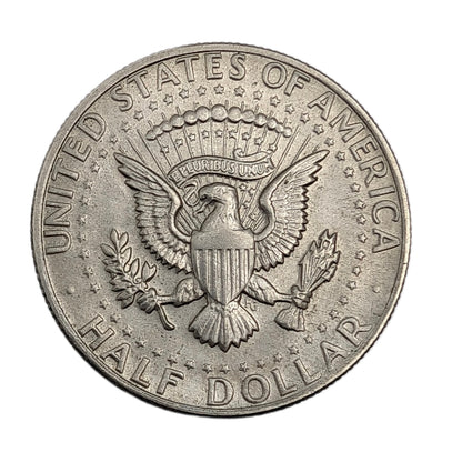 J. F. Kennedy Half Dollar, ohne MintMark