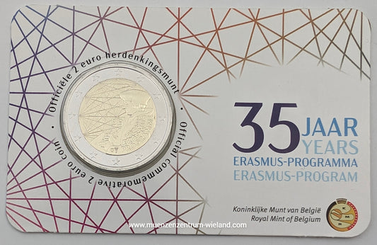 35 Jahre Erasmus Programm, Coincard FR/DE auf 2 € Seite