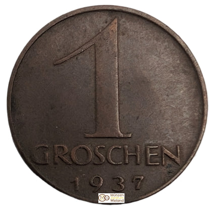 1. Republik, Umlaufmünze, 1 Groschen