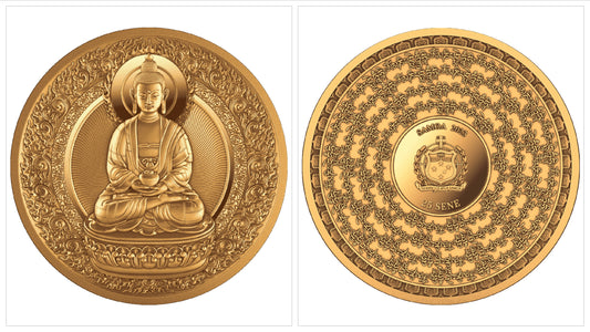Tibetischer Buddhismus - Amitabha, vergoldet